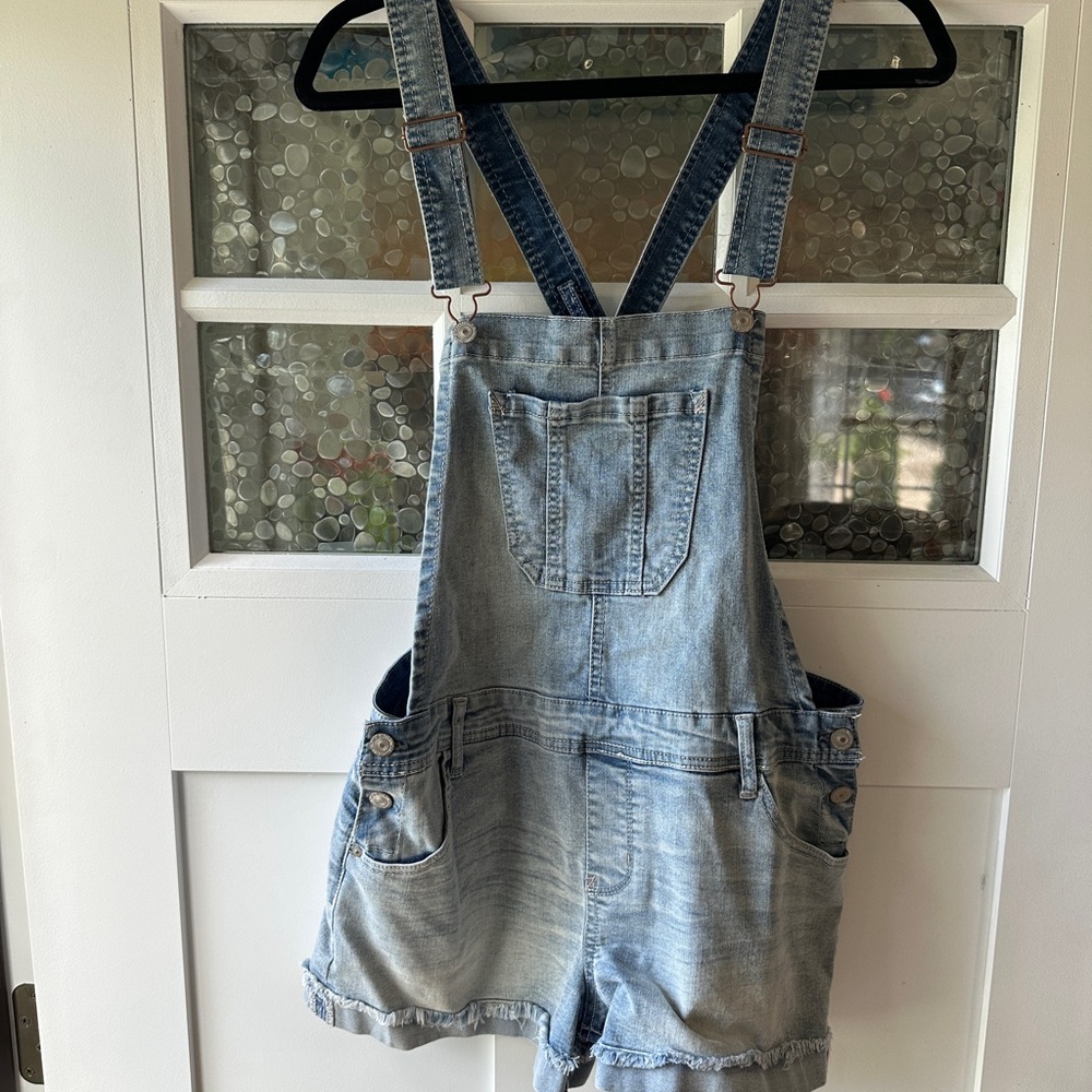 Wildflowers Denim Overalls